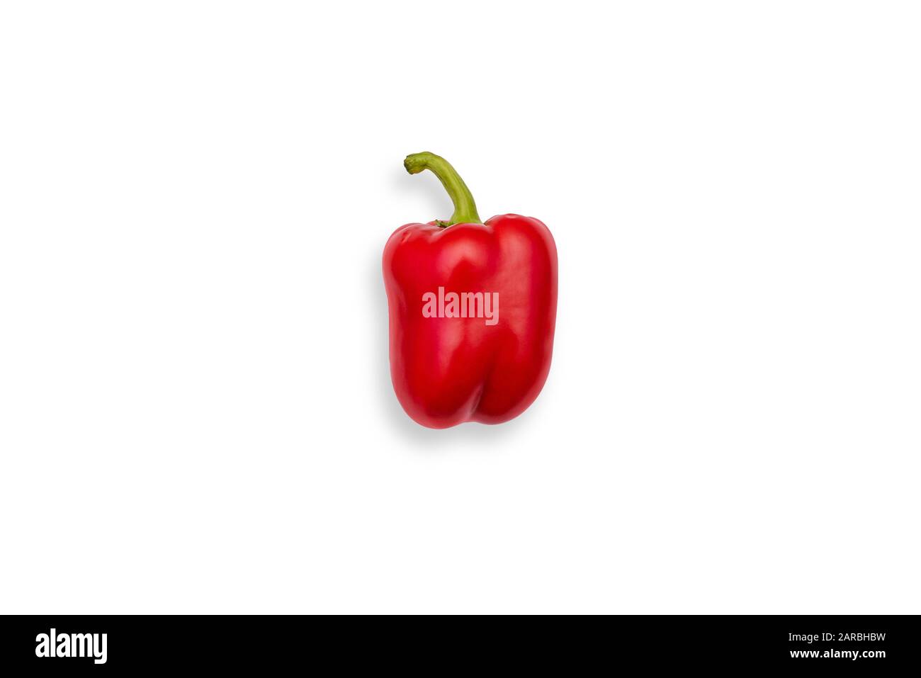 Sweet red pepper isolated Cut Out Stock Images & Pictures - Alamy
