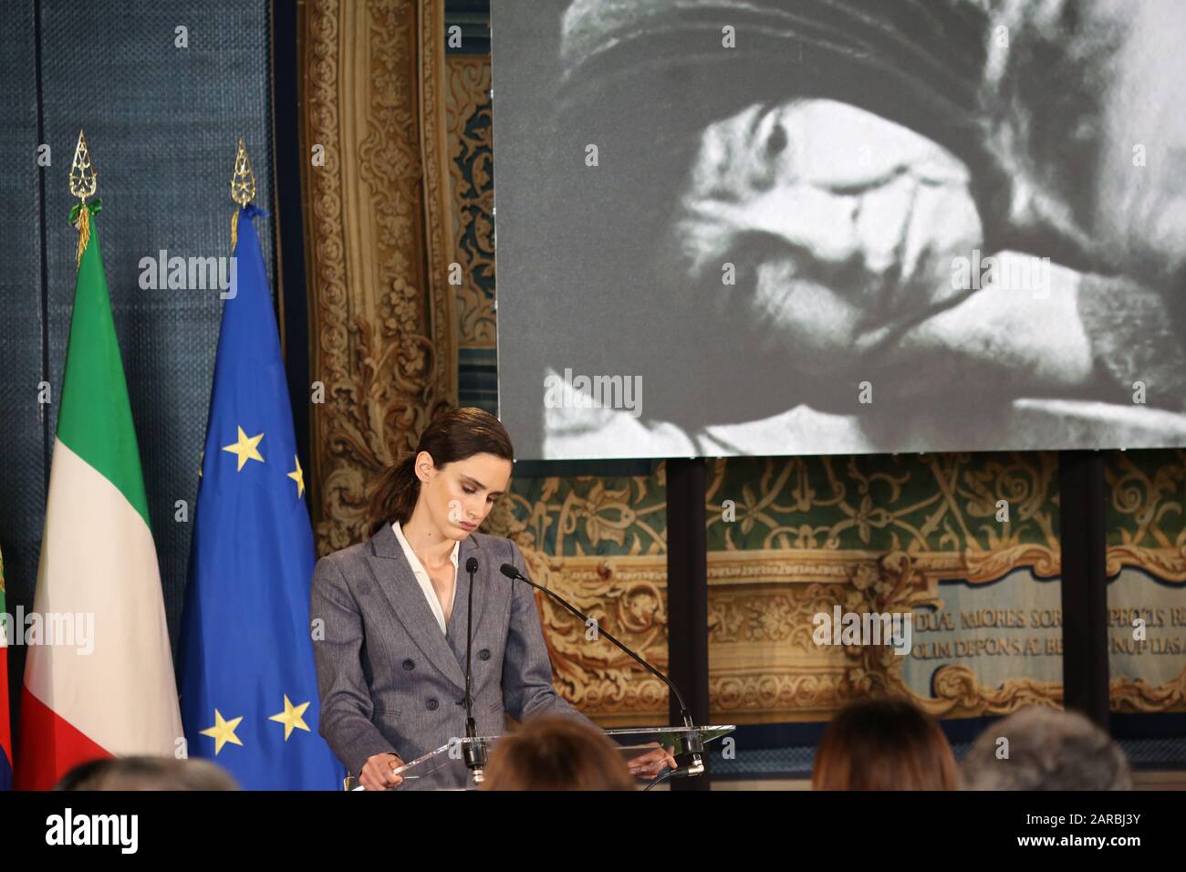 ROMA-QUIRINALE-GIORNATA DELLA MEMORIA Stock Photo