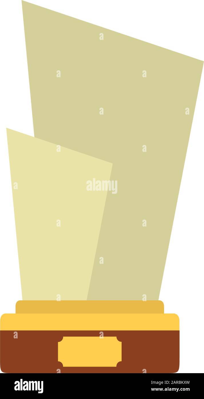 Isolated gold and white trophy vector design Stock Vector Image & Art ...