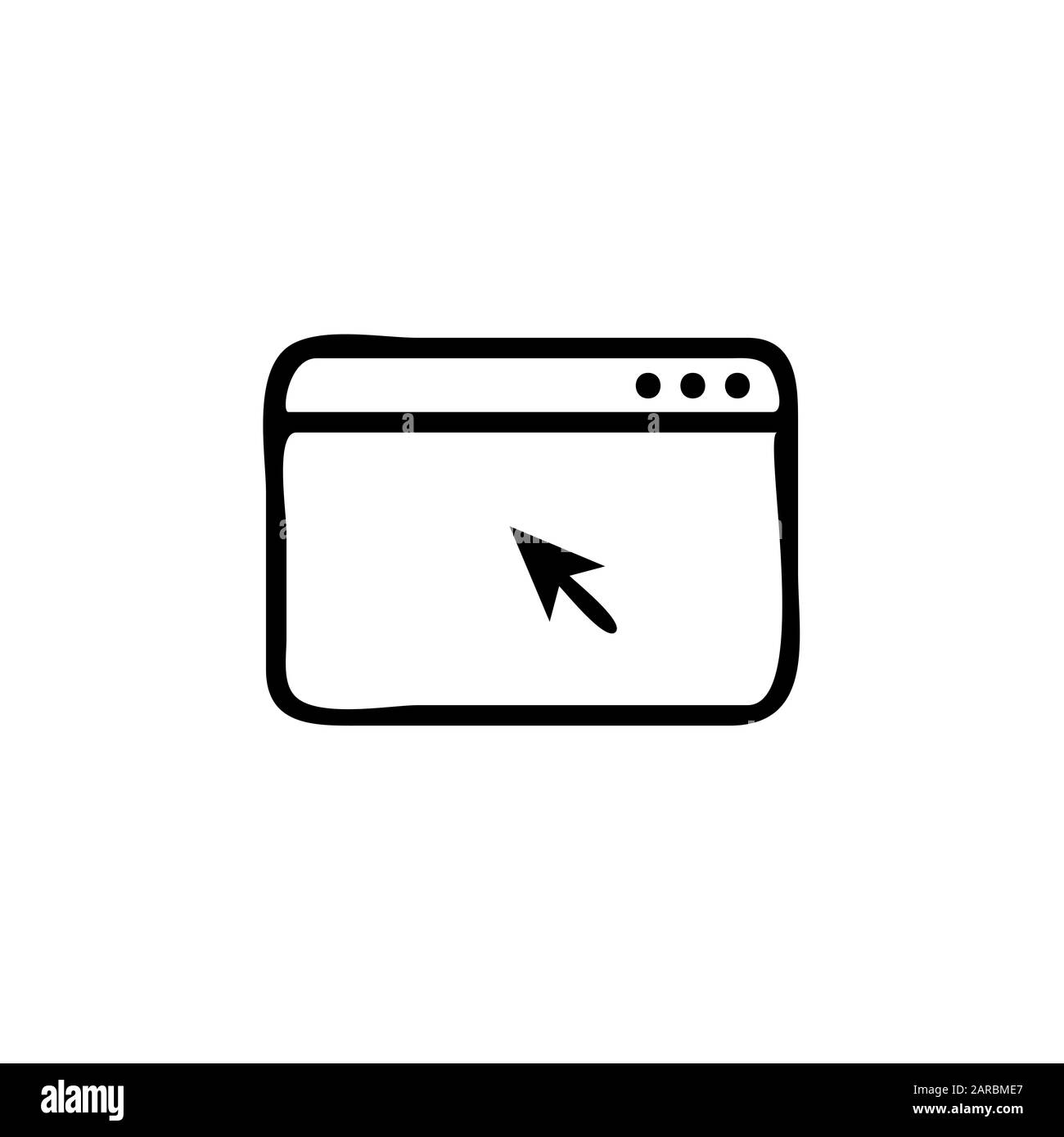 Icon vector Black and White Stock Photos & Images - Alamy
