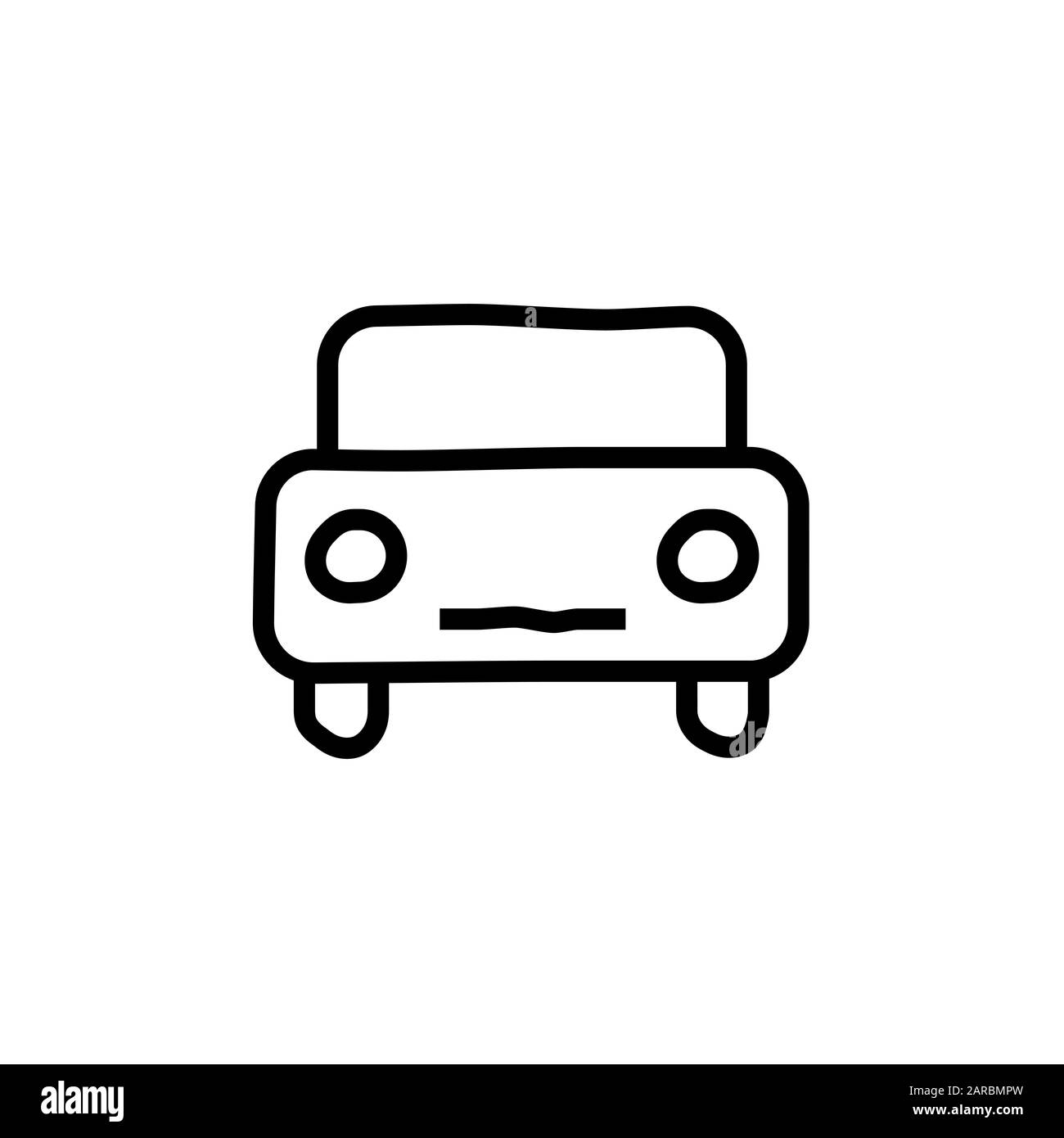 Car side view line Black and White Stock Photos & Images - Alamy