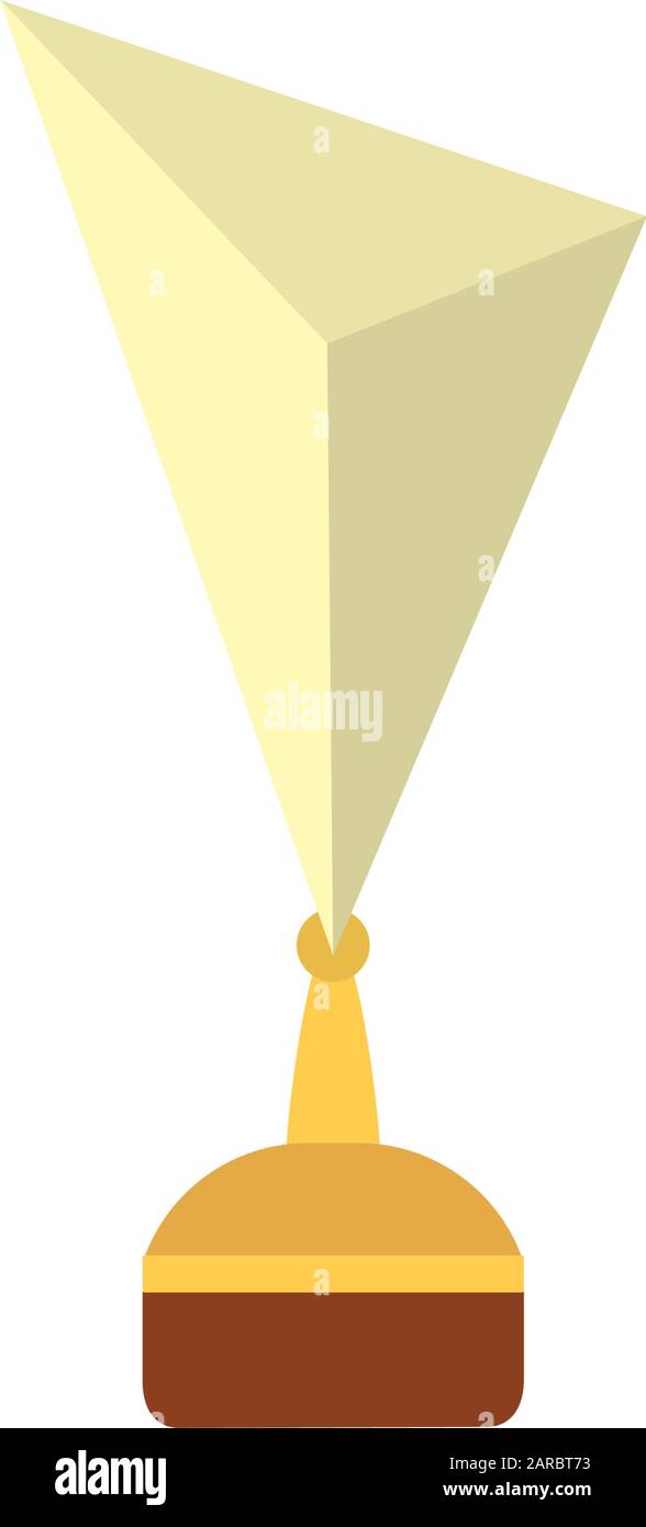 Isolated gold and white trophy vector design Stock Vector Image & Art ...