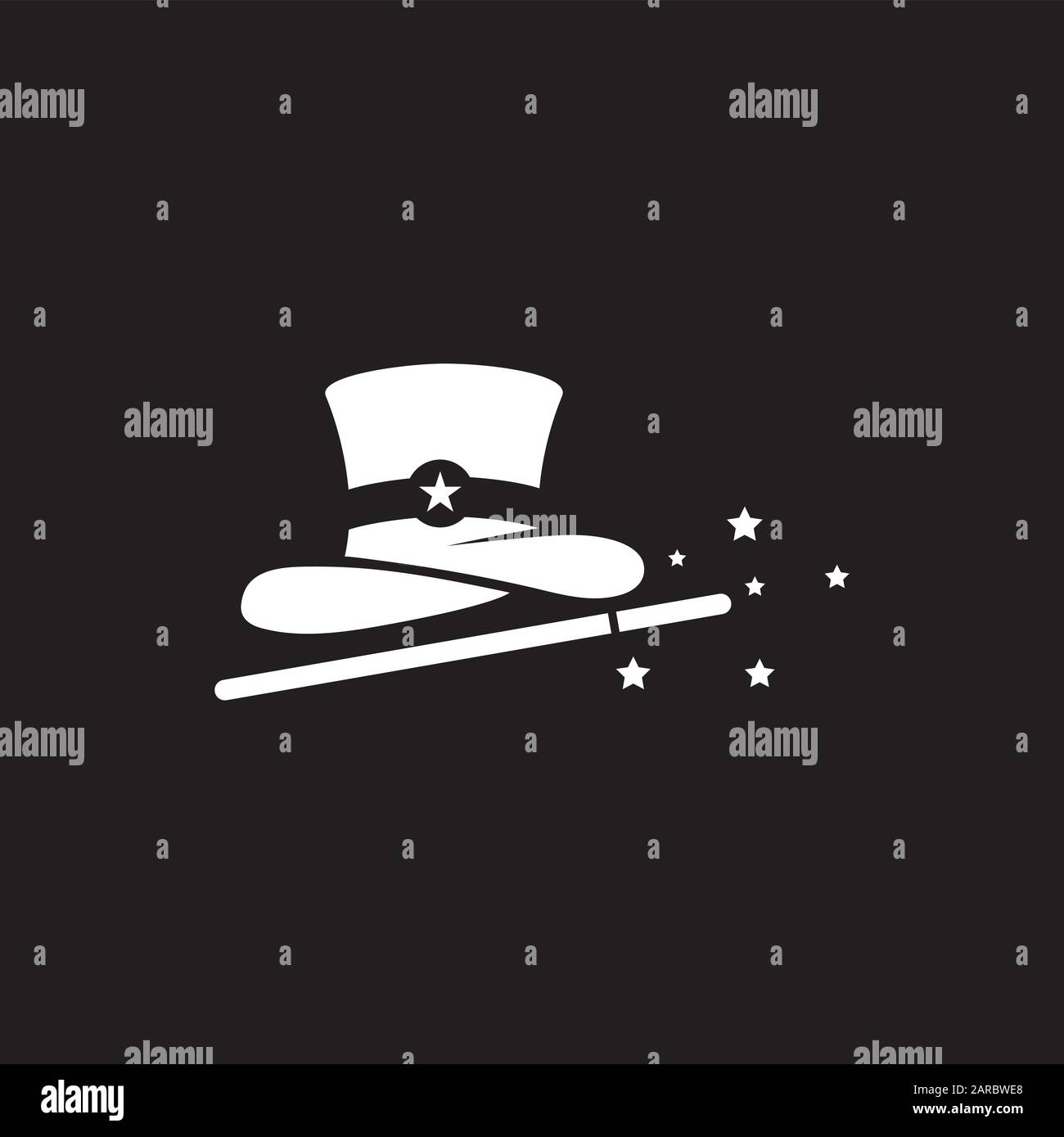 Magic Vector icon illustration design Template Stock Vector Image & Art ...