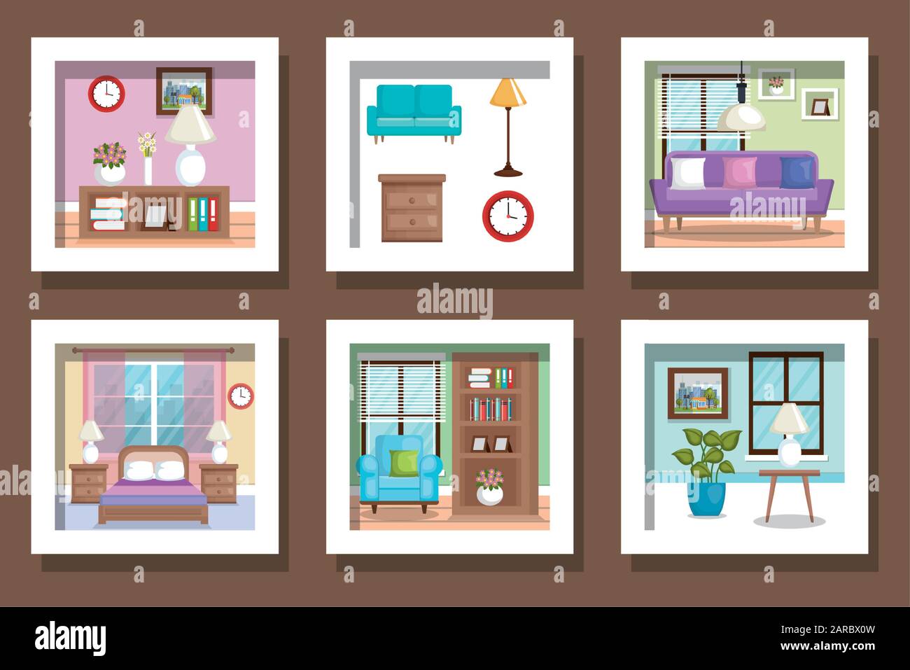 Traditional interior house designs Stock Vector Images - Alamy