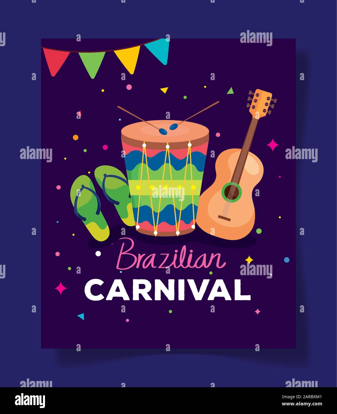 Poster brazilian carnival drum hi-res stock photography and images - Alamy