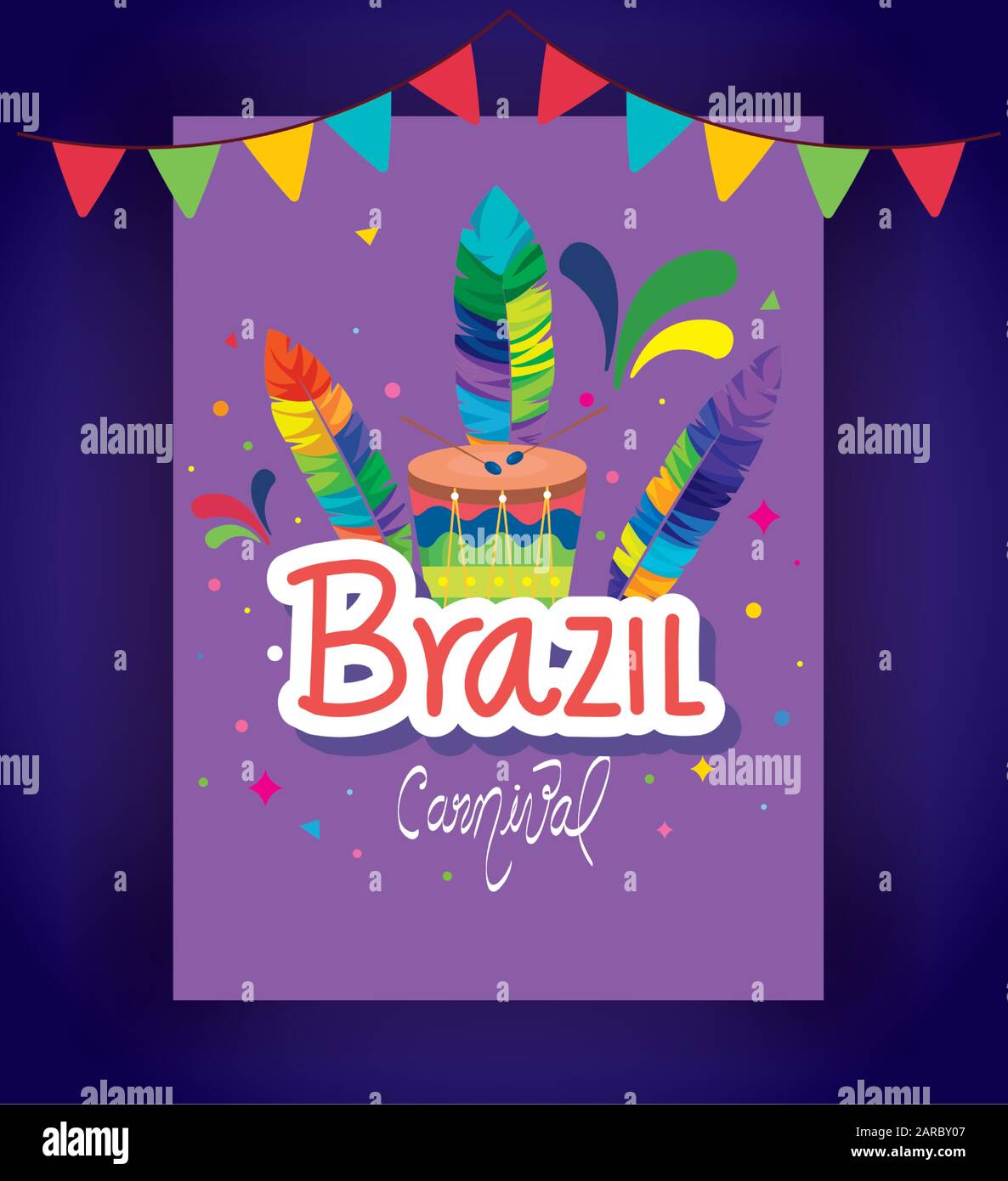 Poster brazil carnival drum hi-res stock photography and images - Alamy