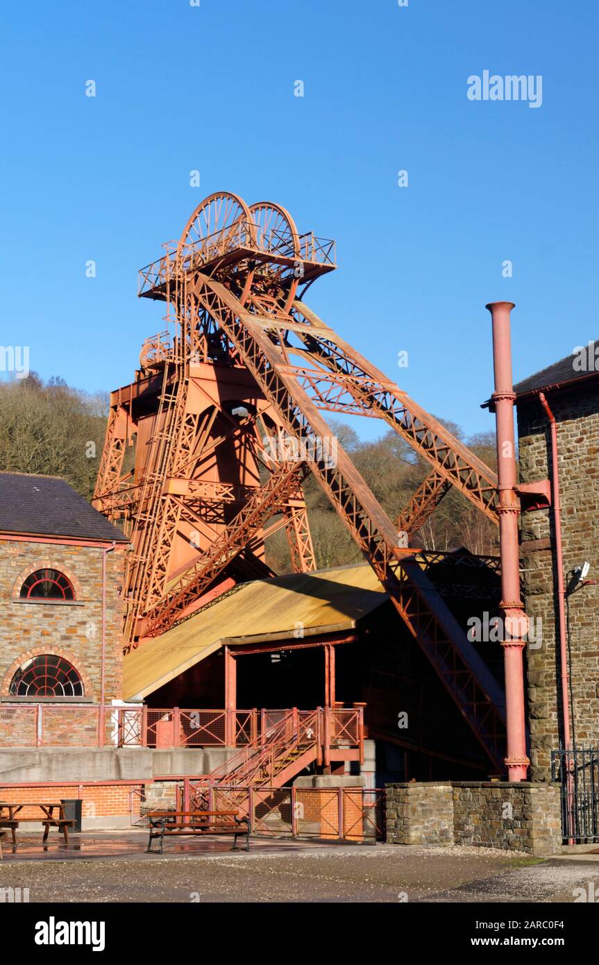 Rhondda Heritage Park, Trehafod, Rhondda Valley, South Wales Stock