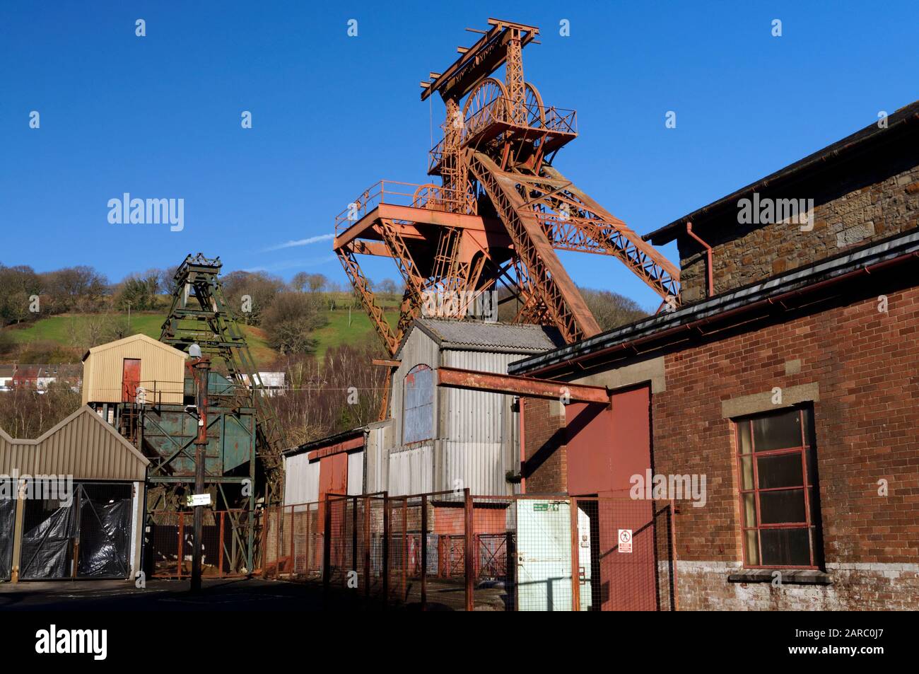 Rhondda Heritage Park, Trehafod, Rhondda Valley, South Wales Stock