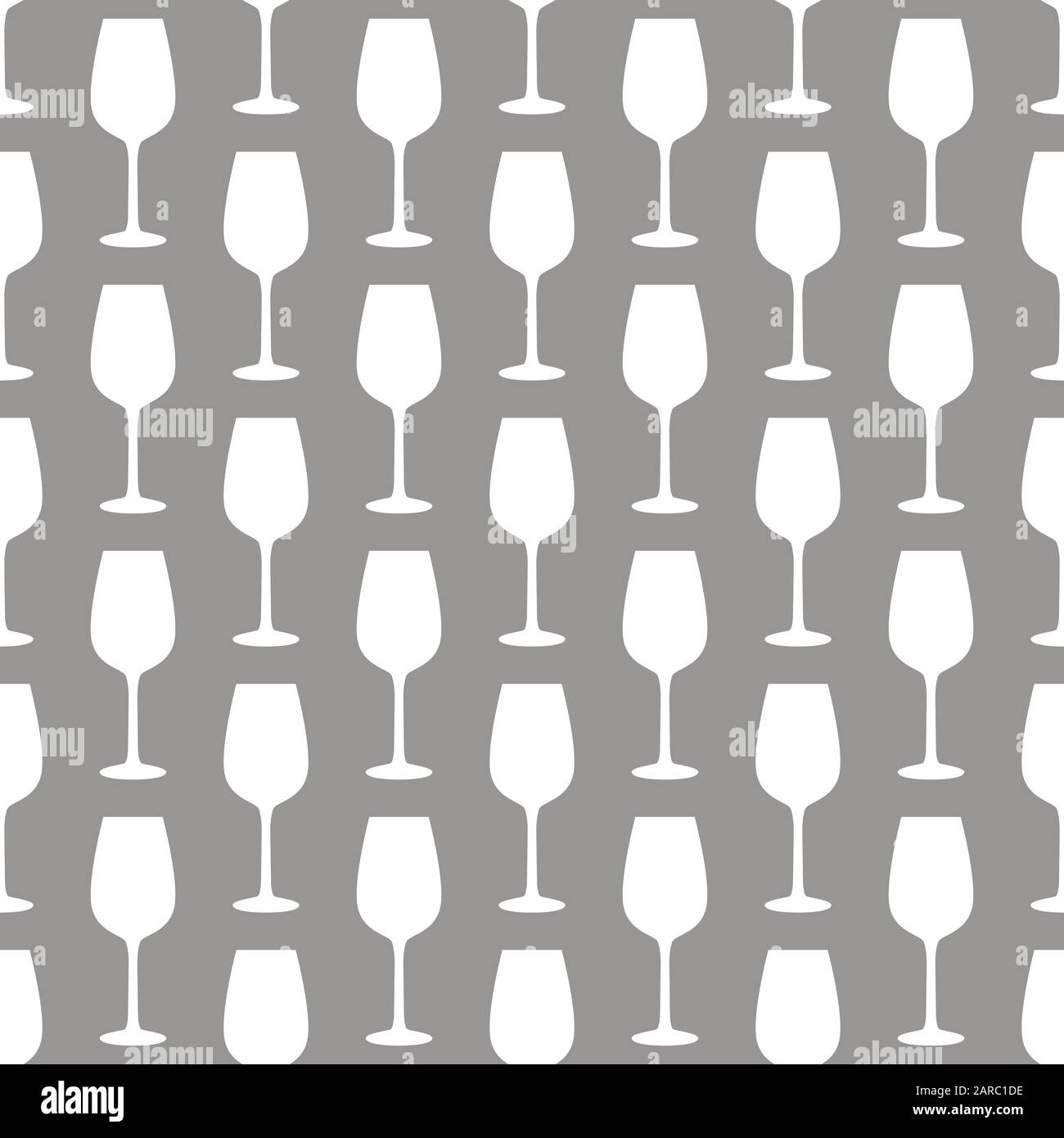 Seamless art abstract background with wine glasses Stock Vector Image ...