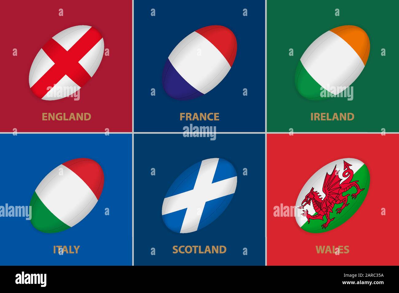 Scotland england 6 nations Stock Vector Images Alamy