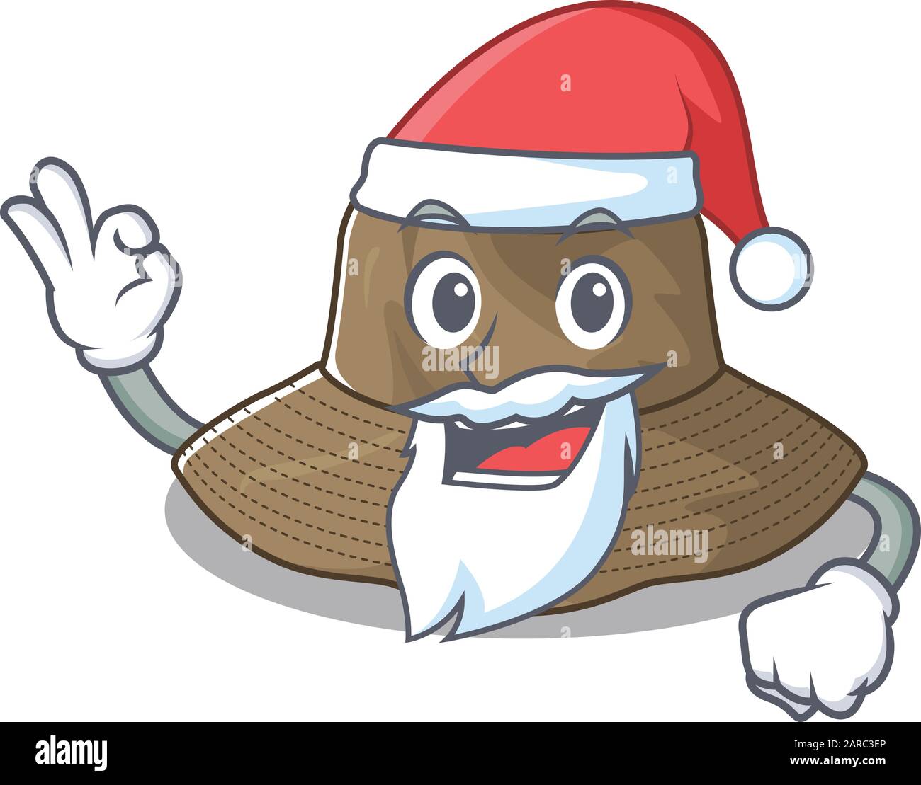 santa bucket hat