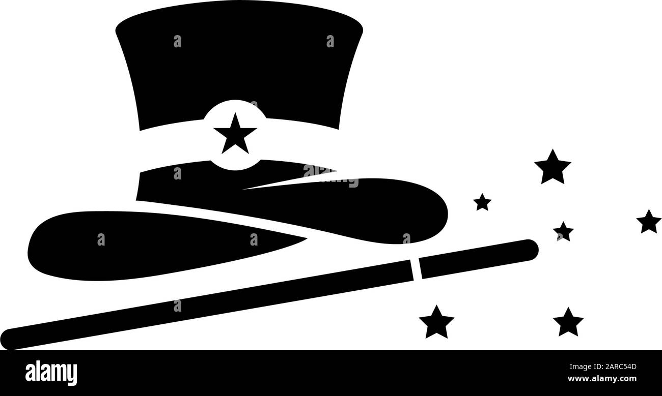 Magic Vector icon illustration design Template Stock Vector Image & Art ...