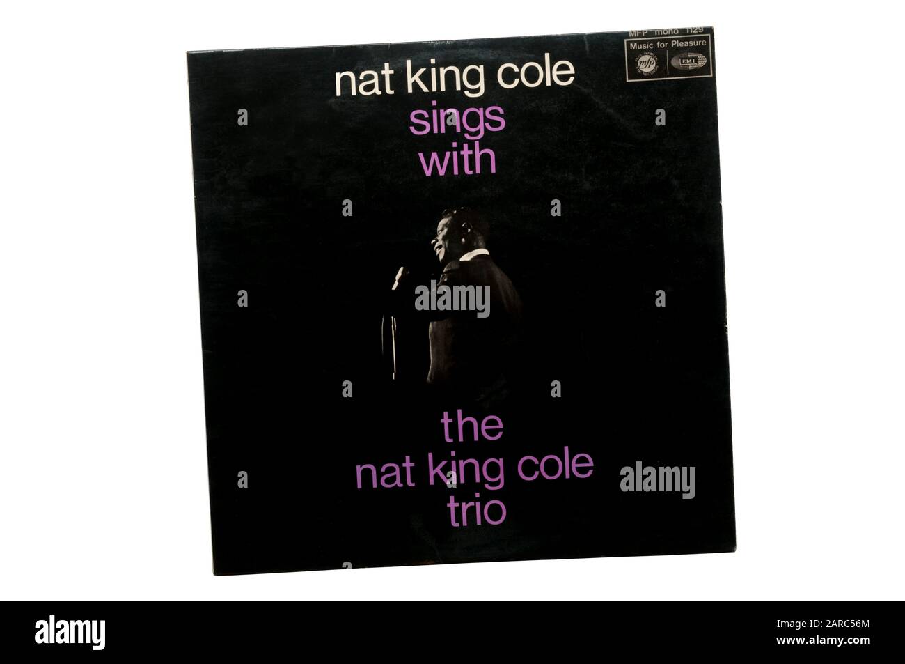 Nat King Cole Sings With the Nat King Cole Trio was released in 1970. Stock Photo