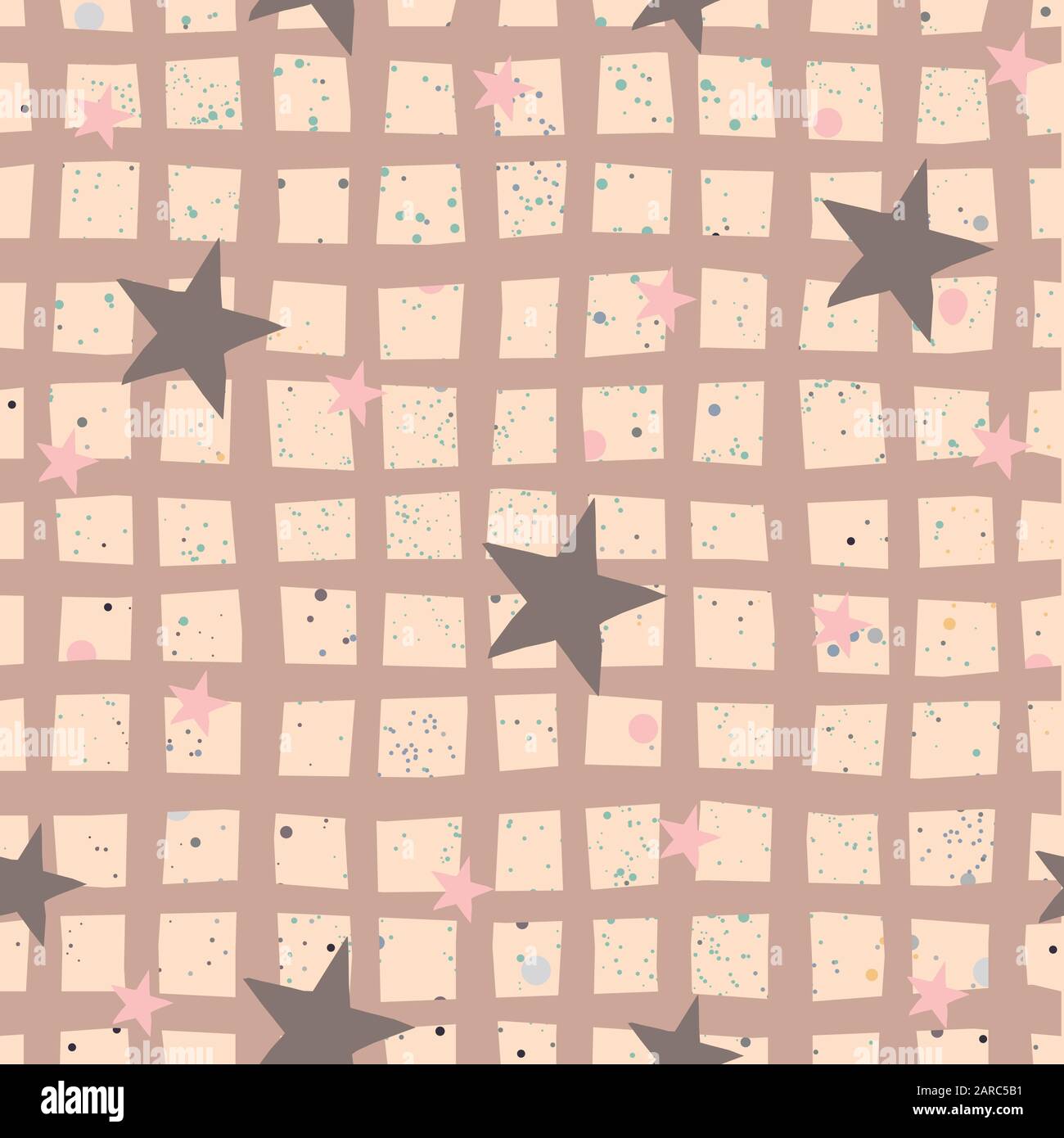 Seamless Abstract Background with stars. Vector Illustration Stock ...