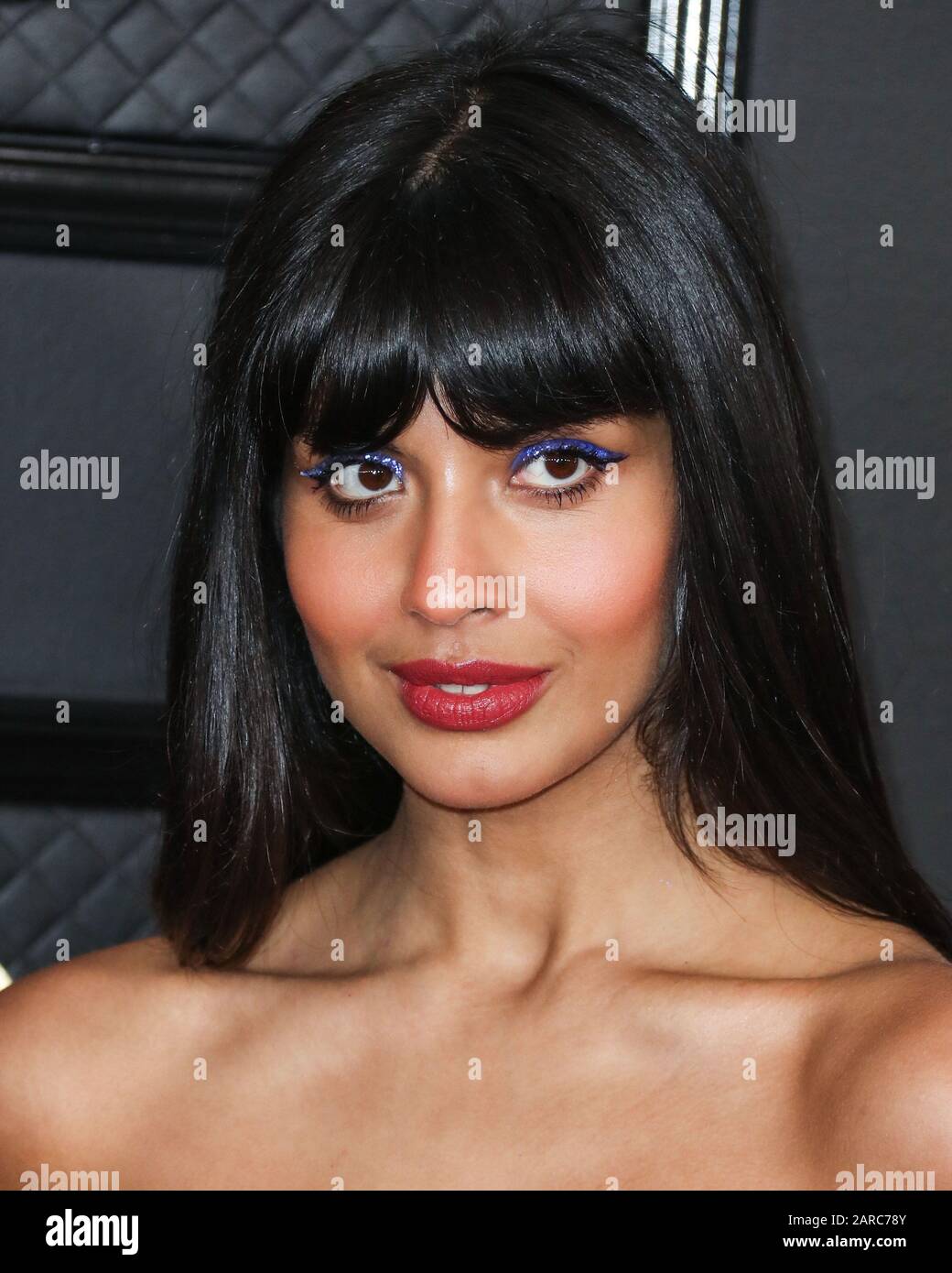 LOS ANGELES, CALIFORNIA, USA - JANUARY 26: Actress Jameela Jamil