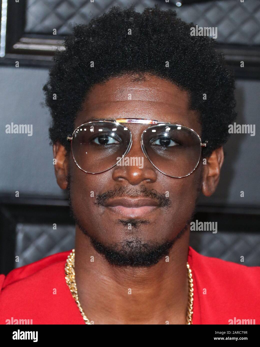 LOS ANGELES, CALIFORNIA, USA - JANUARY 26: Labrinth arrives at the 62nd Annual GRAMMY Awards held at Staples Center on January 26, 2020 in Los Angeles, California, United States. (Photo by Xavier Collin/Image Press Agency) Stock Photo