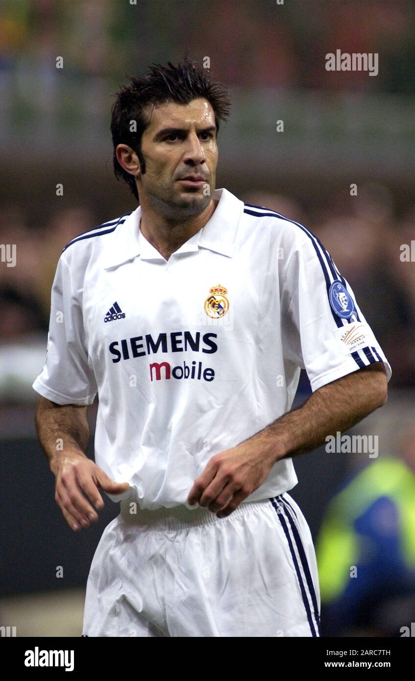 Luis figo real madrid cf hi-res stock photography and images - Alamy