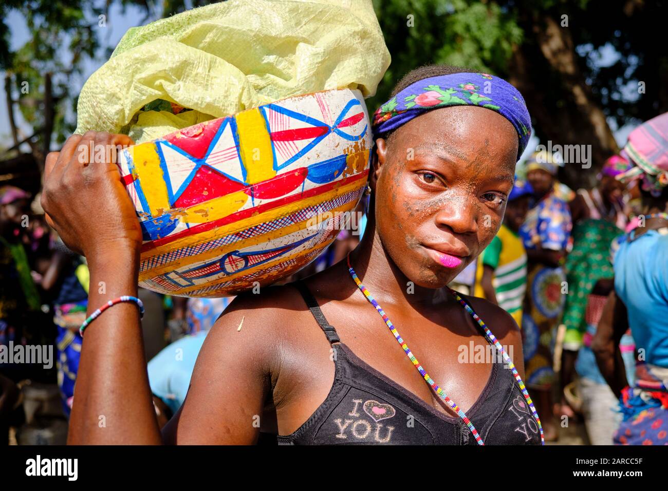 A women sells stockfish at a market in Lagos, Nigeria on Saturday, Sept. 16,  2023. (AP Photo/Sunday Alamba Stock Photo - Alamy