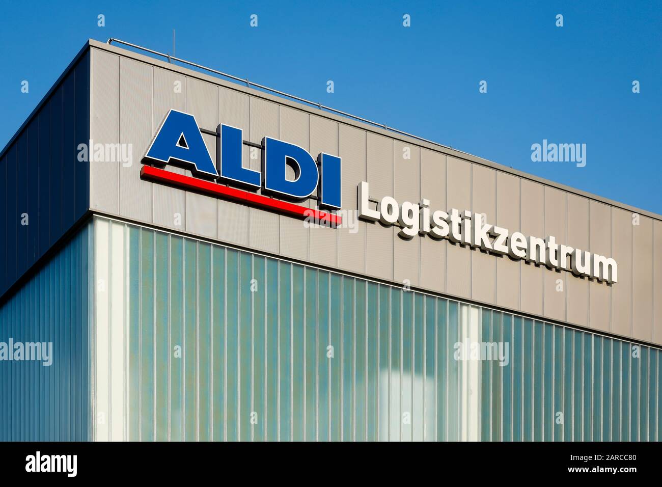 Datteln, Ruhr Area, North RhineWestphalia, Germany Aldi Logistics