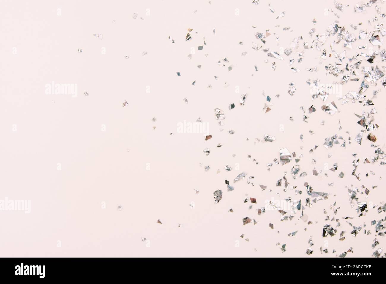 Silver Glitter Background High Resolution Stock Photography and Images