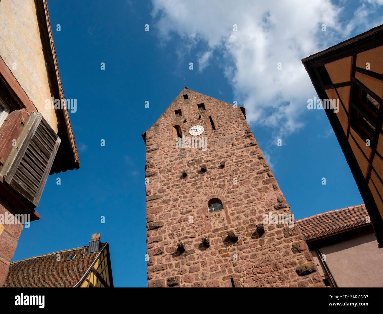 Stone clock tower hi-res stock photography and images - Alamy