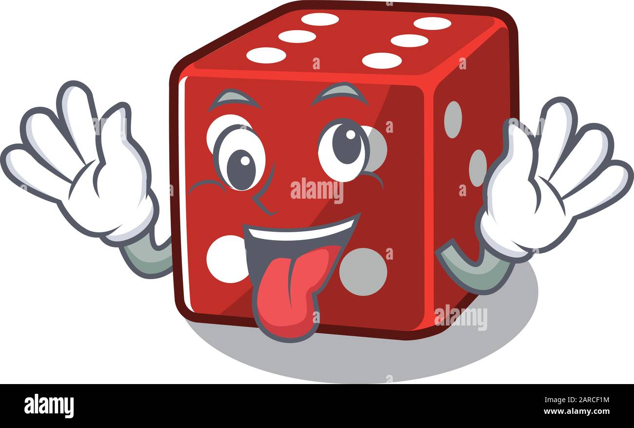 Dice Cartoon Character Style With A Crazy Face Stock Vector Image Art Alamy See your favorite kids boys cartoon sandals and cartoon glow dark stickers discounted & on sale. https www alamy com dice cartoon character style with a crazy face image341409312 html