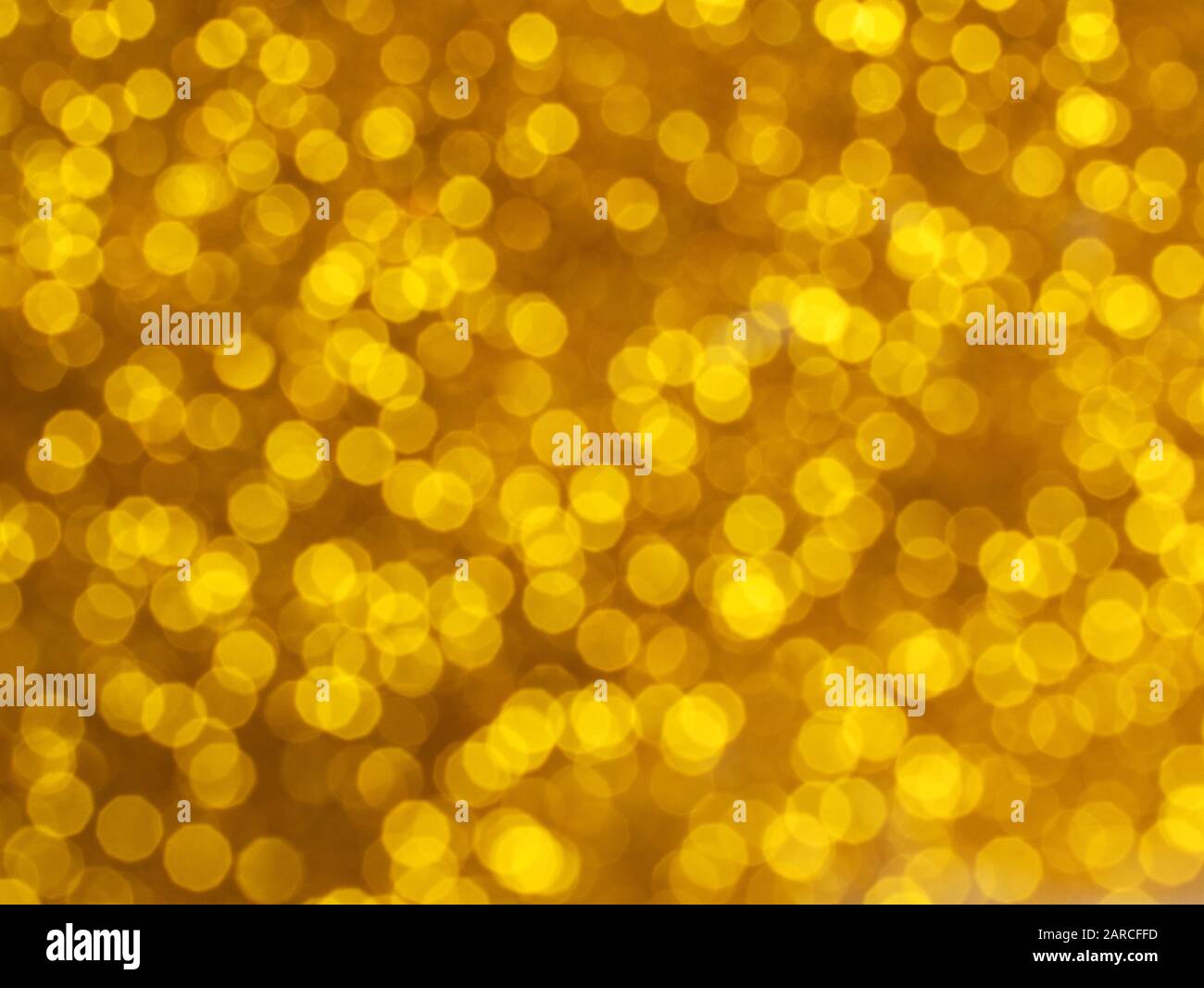 Abstract of golden bokeh light background Stock Photo - Alamy
