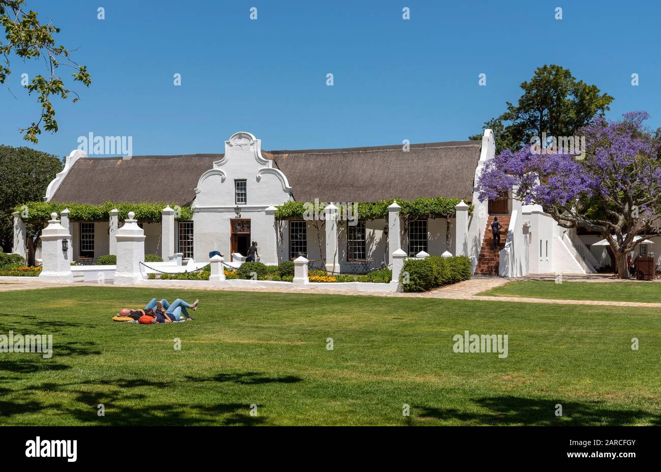 Faure, Stellenbosch, Western Cape, South Africa. The homestead of the