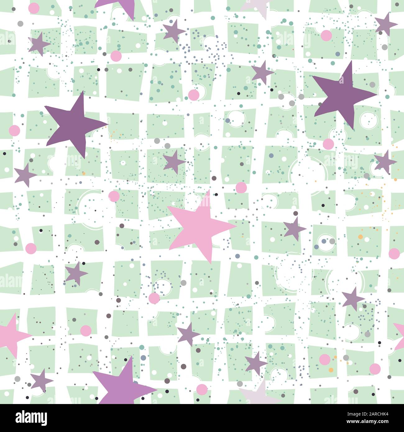 Seamless Abstract Background with stars. Vector Illustration Stock ...