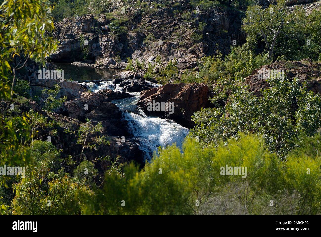 Australia, Edith Falls in Nitmiluk National Park,  Northern Territory Stock Photo