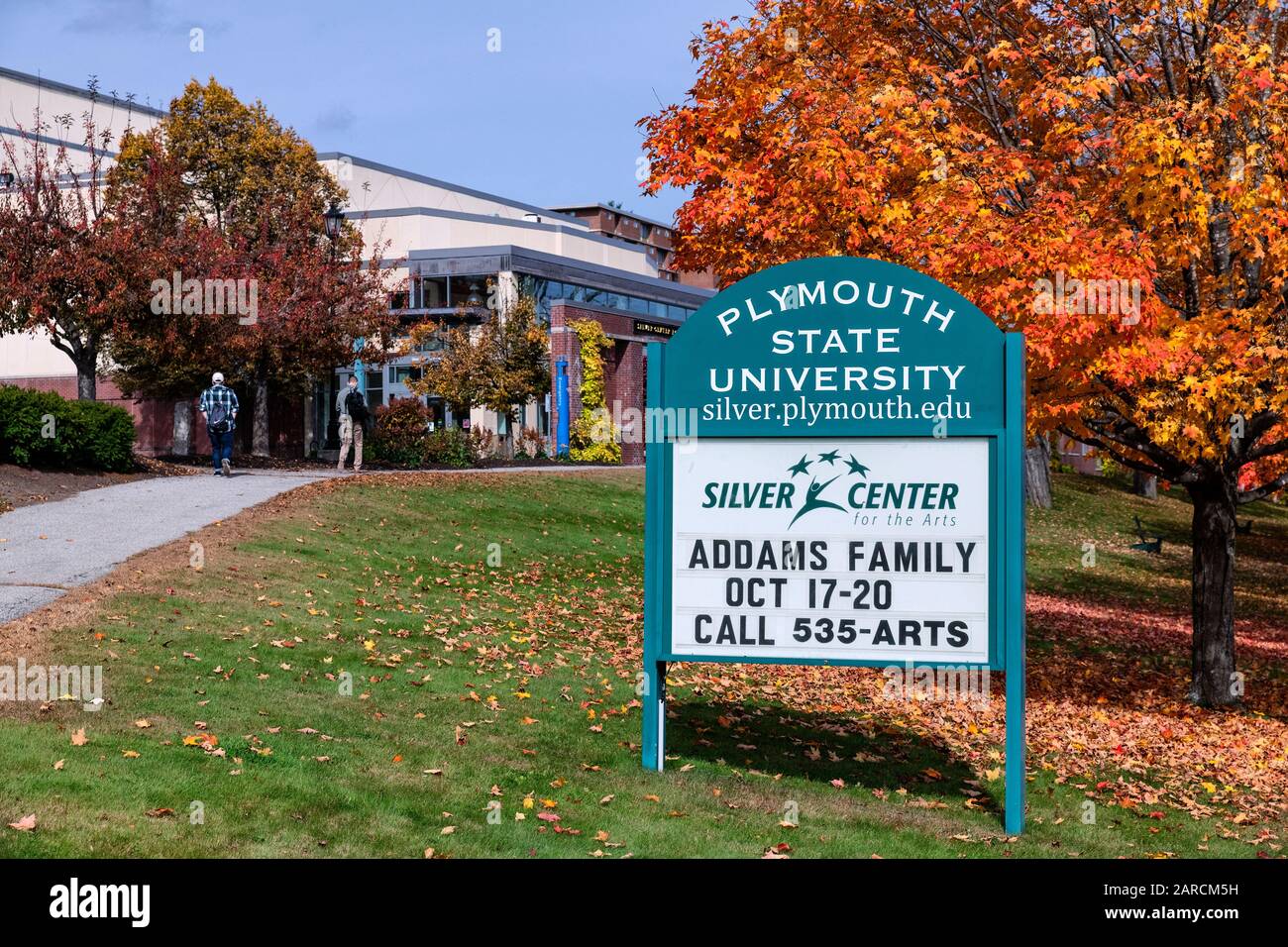 Plymouth State University campus Stock Photo Alamy