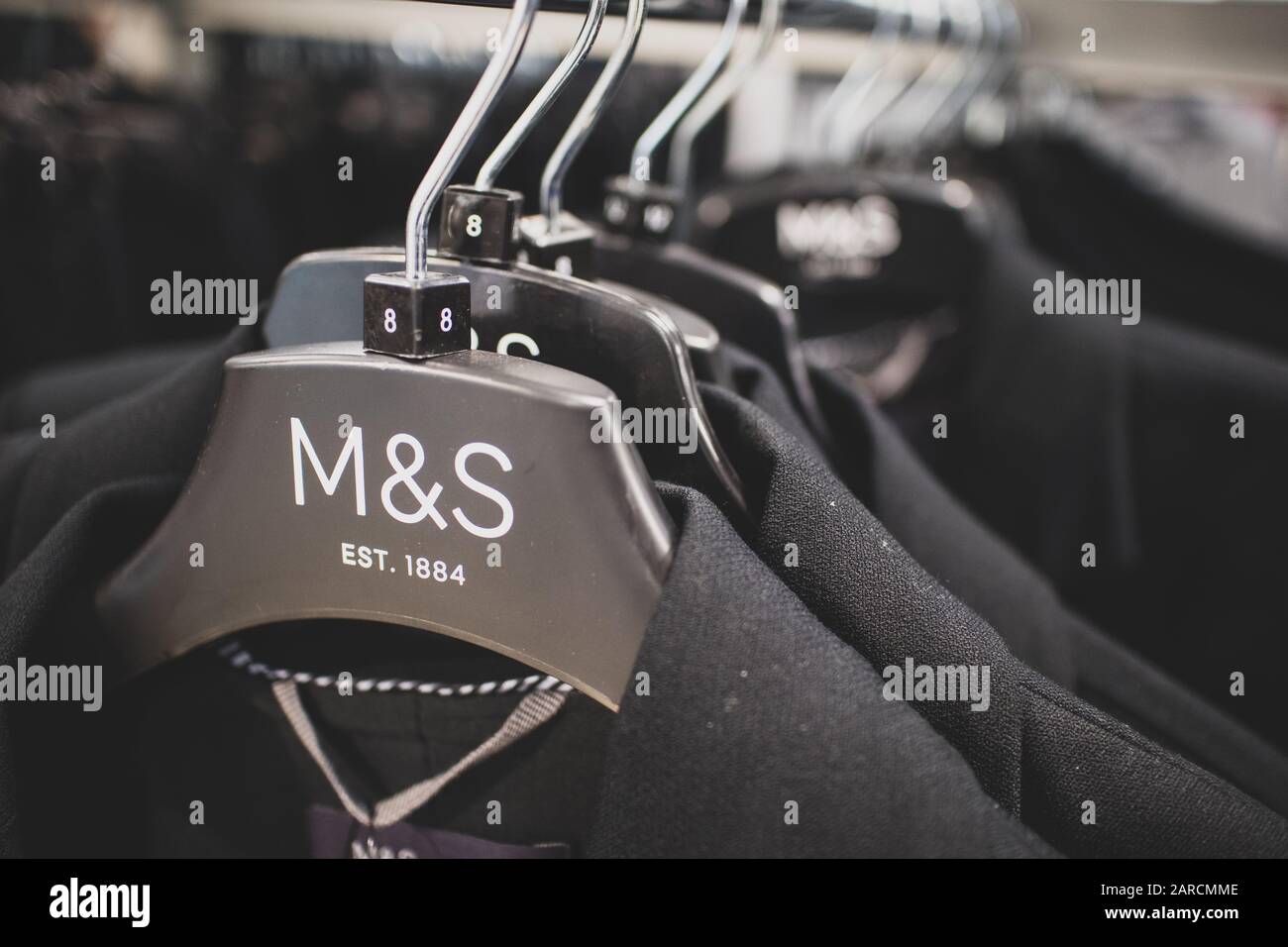 M&s clothes hanger hires stock photography and images Alamy