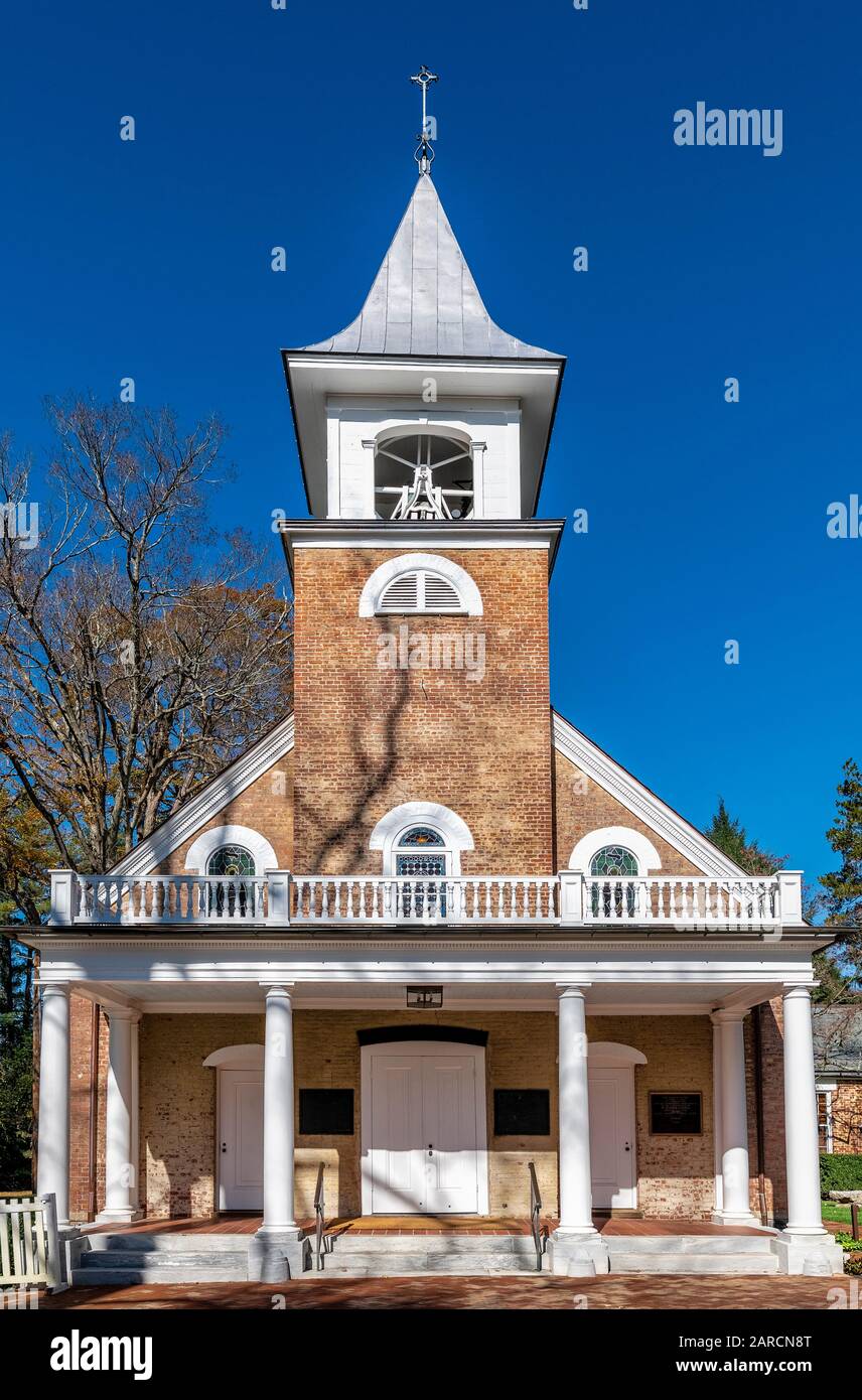 St Mathews Episcopal Church exterior. Stock Photo