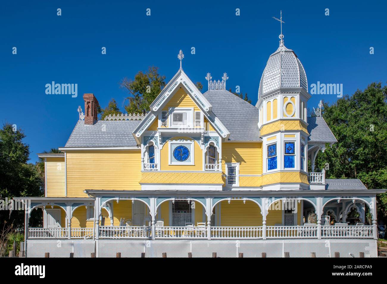 The historic Donnelly House in Mount Dora Stock Photo Alamy