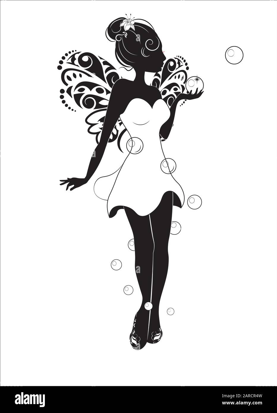 white christmas dresses Pretty Fairy Dress Clipart Bundle