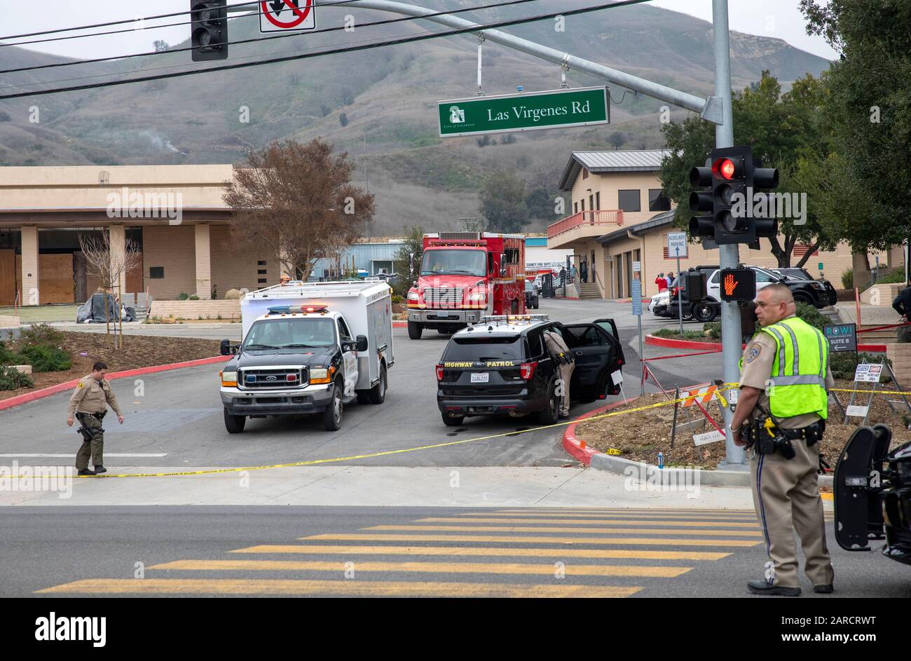 Kobe crash scene hires stock photography and images Alamy