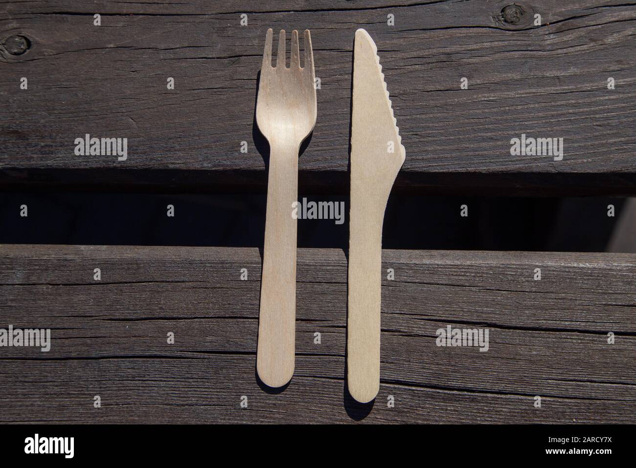 Compostable cutlery hi-res stock photography and images - Alamy