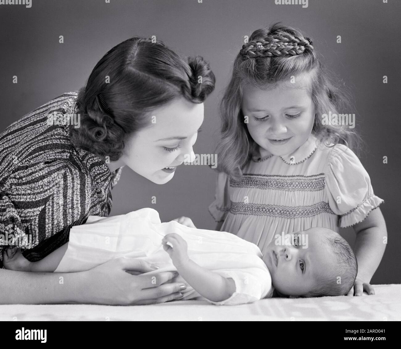 Mother And Baby 1940s High Resolution Stock Photography And Images Alamy