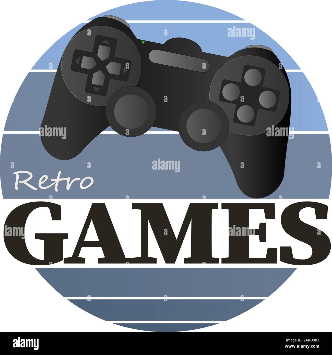 play button video game controller logo icon vector illustration design  Stock Vector Image & Art - Alamy