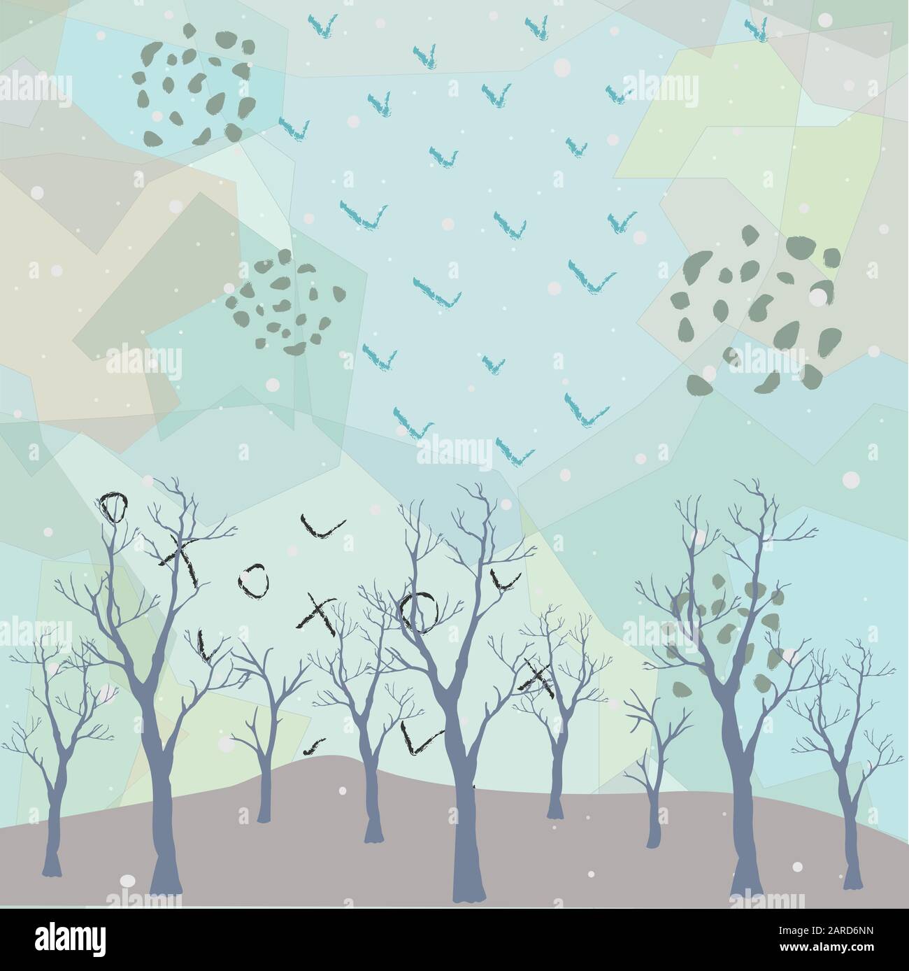 Dark flower sky Stock Vector Images Alamy