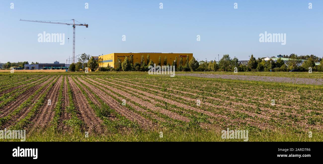 Municipal Germering, District Fürstenfeldbruck, Upper Bavaria ...