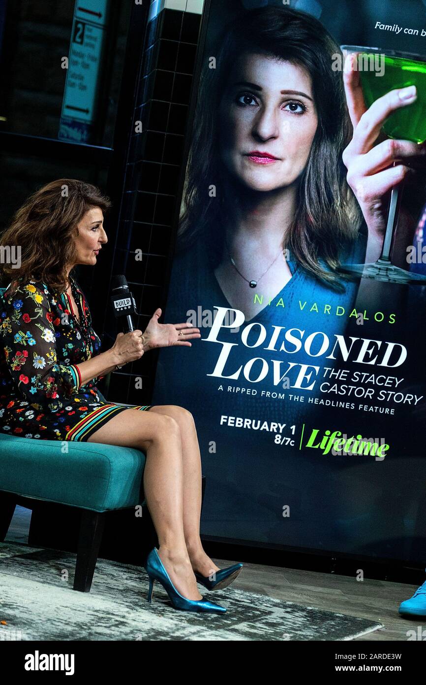 New York, NY, USA. 27th Jan, 2020. Nia Vardalos visits the BUILD Series