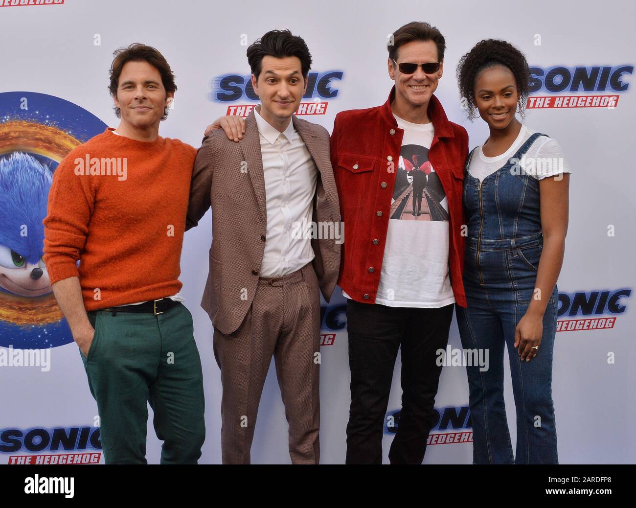 Cast member Ben Schwartz attends the Sonic the Hedgehog family day event  on the Paramount Pictures lot in Los Angeles on Saturday, January 25, 2020.  Storyline: Based on the global blockbuster videogame