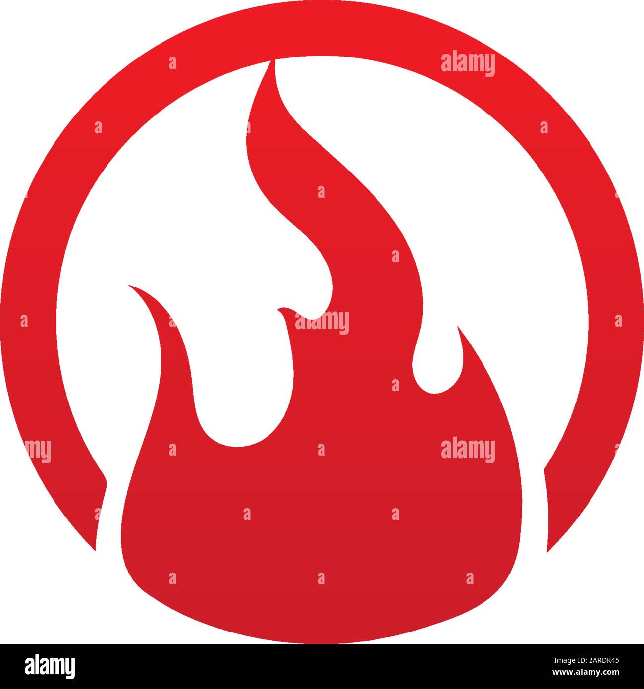 Fire flame vector illustration design template Stock Vector Image & Art ...