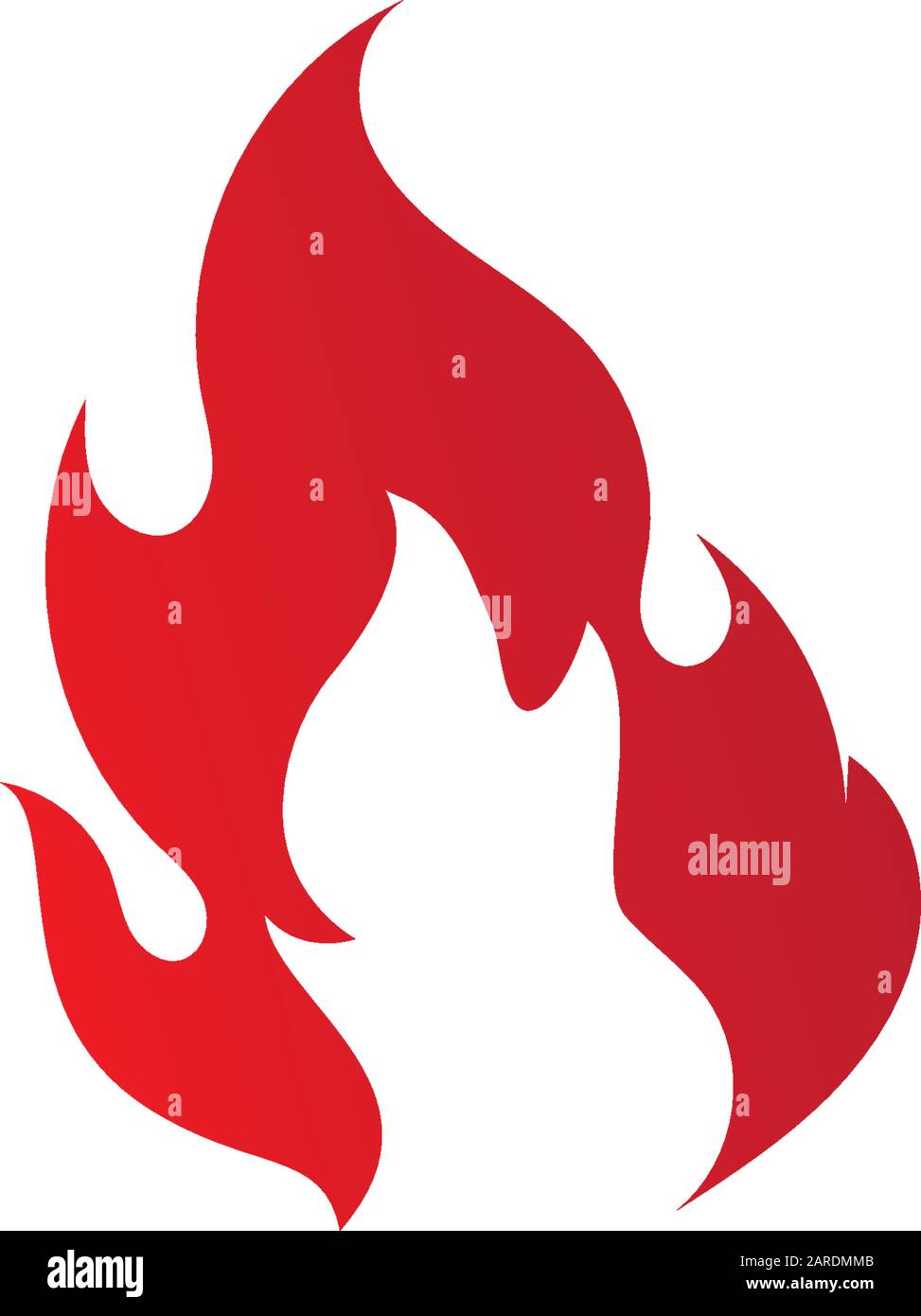 Fire flame vector illustration design template Stock Vector Image & Art ...