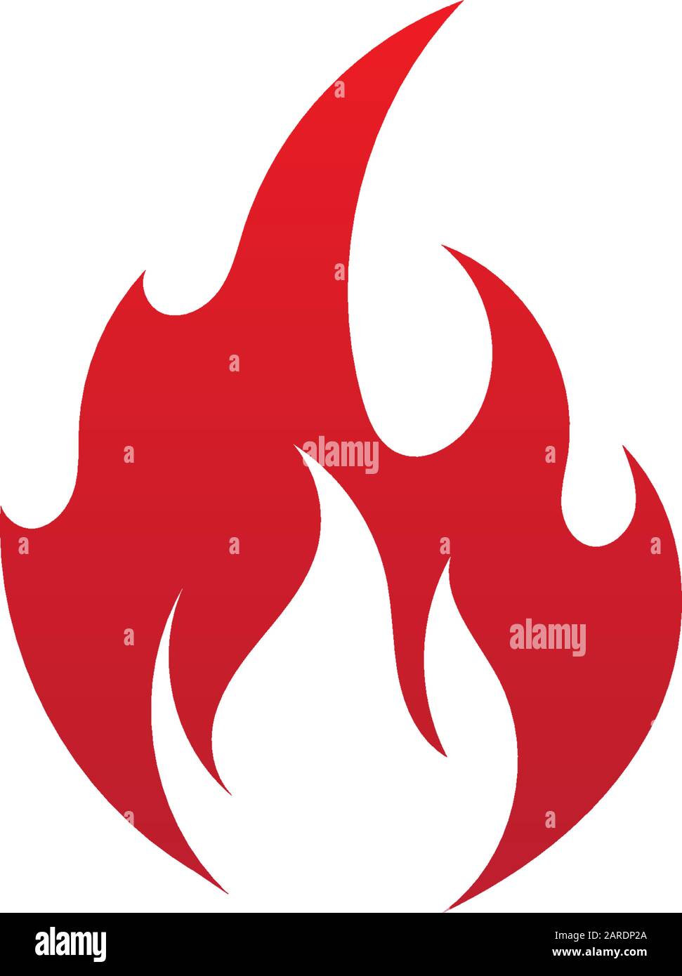 Fire flame vector illustration design template Stock Vector Image & Art ...