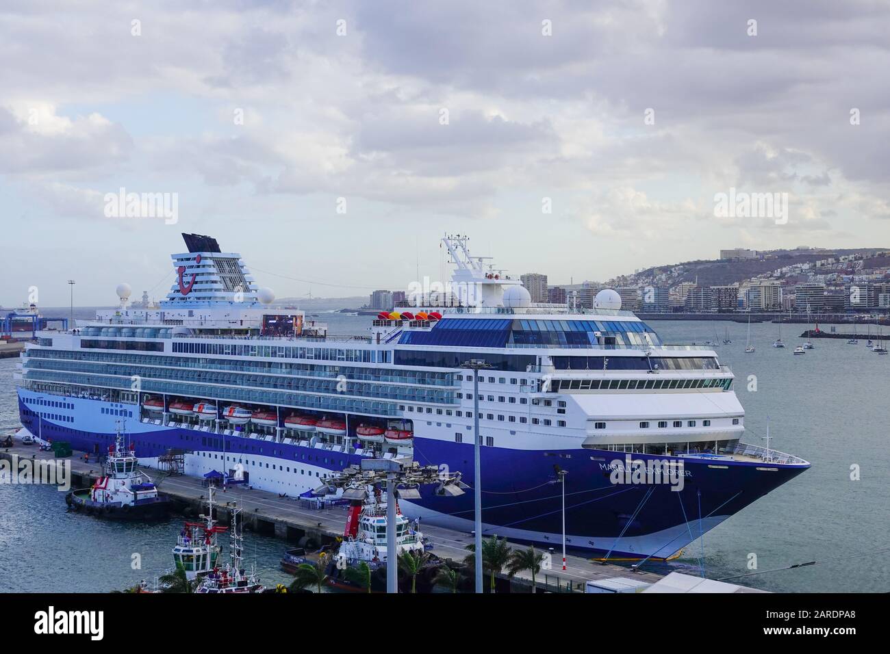 TUI Marella Explorer cruise ship in the port of Las Palmas, Gran Canaria,  Canary Islands Stock Photo - Alamy