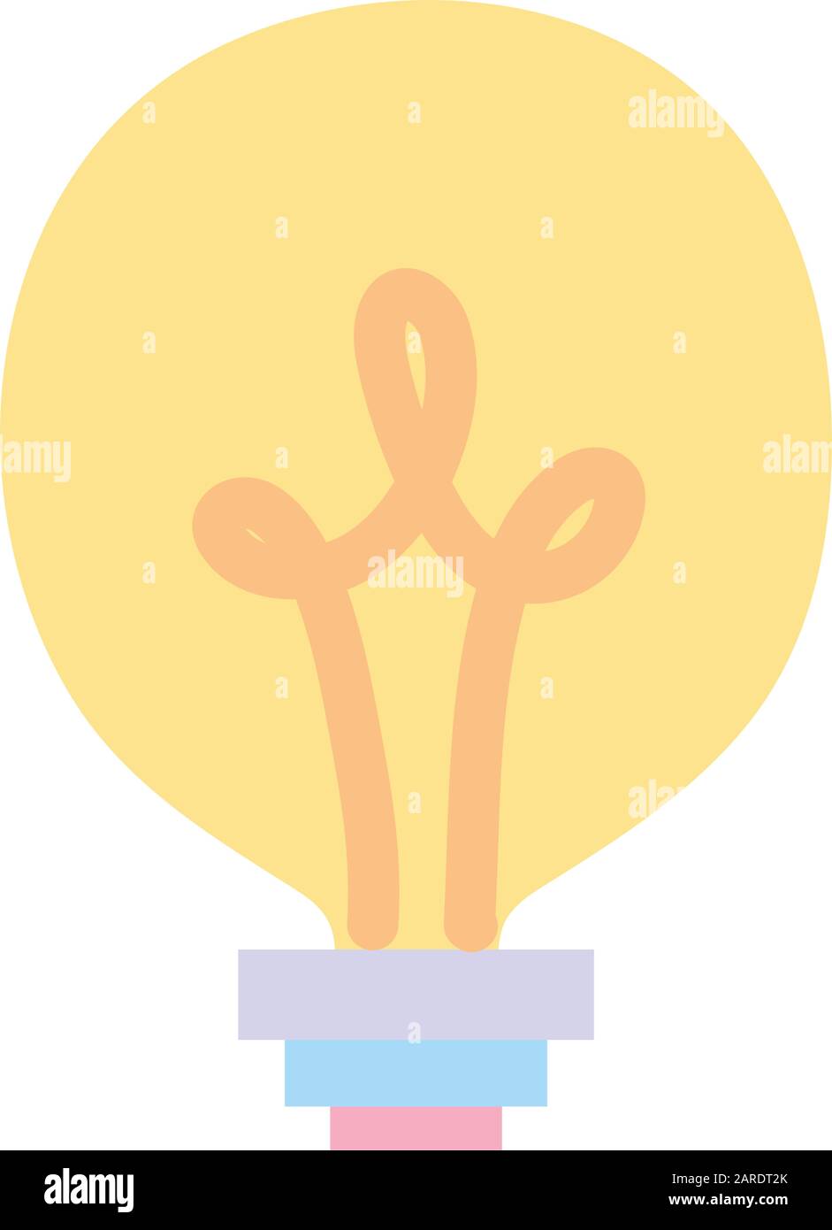 light bulb creativity idea concept icon vector illustration Stock ...