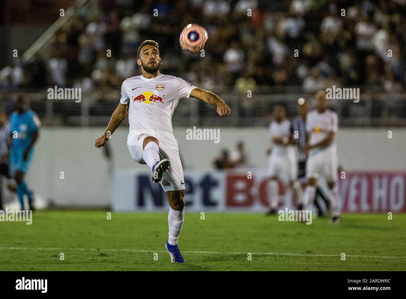 Braganca Paulista Sp 27 01 2020 Red Bull Bragantino X Inter De Limeira Leo Ortiz Dominates The