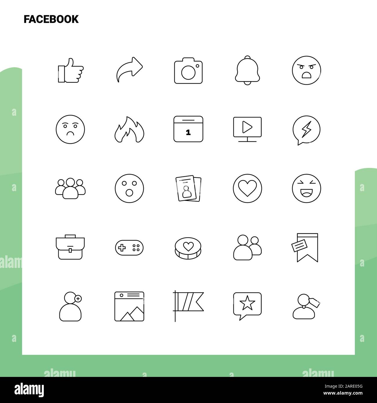 Set Of Facebook Line Icon Set 25 Icons Vector Minimalism Style Design Black Icons Set Linear Pictogram Pack Stock Vector Image Art Alamy Set Of Facebook Line Icon Set 25 Icons Vector Minimalism Style Design Black Icons Set Linear Pictogram Pack Stock Vector Image Art Alamy
